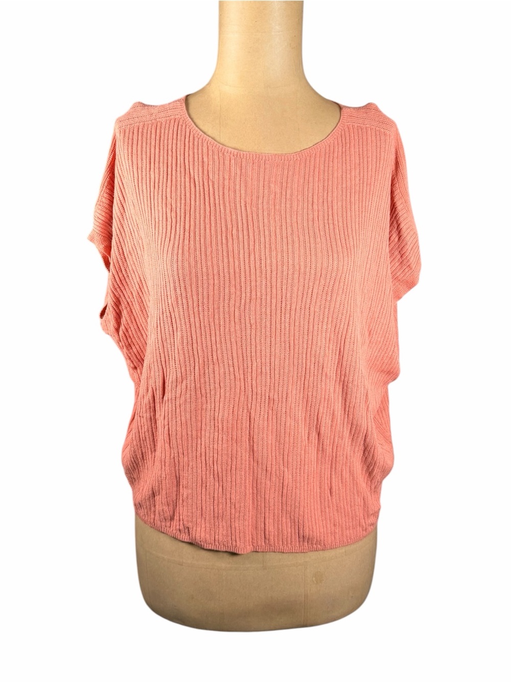 UNIQLO Coral Knit Blouse Size Small